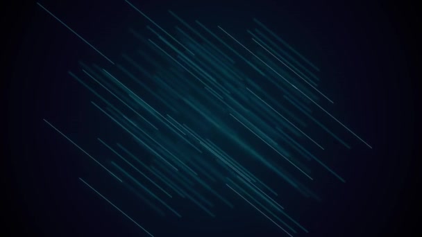Abstrakter Hintergrund Mit Linien Strings Flowing Seamless Loop Animation Eines — Stockvideo