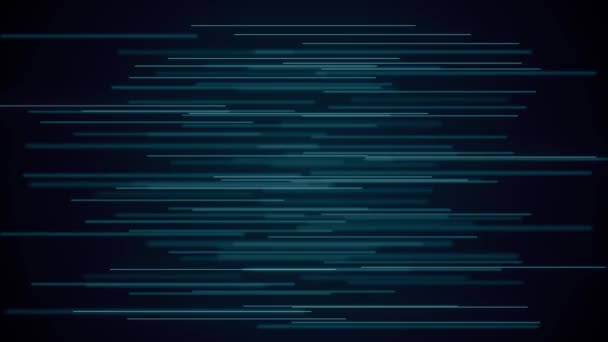 Abstract Background Lines Strings Flowing Seamless Loop Animazione Concetto Tecnologia — Video Stock