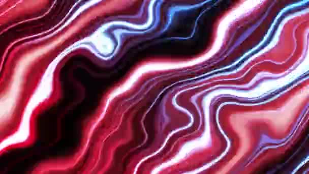 Abstract Textured Fractal Turbulence Patterns Achtergrond Loop Animatie Van Een — Stockvideo