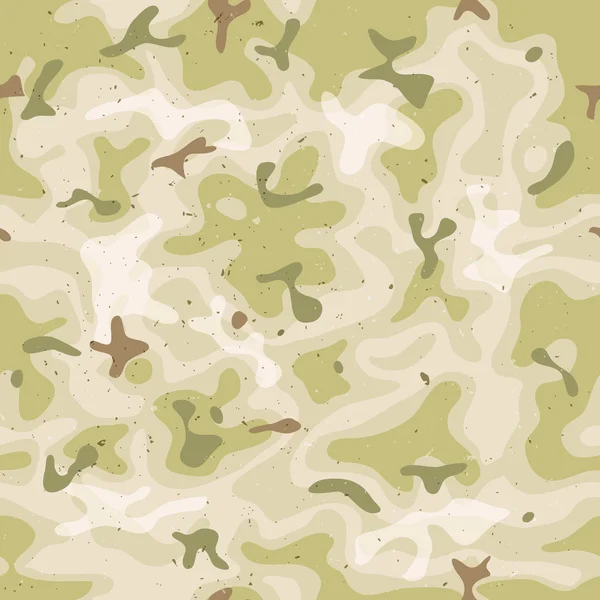 Seamless Military Camouflage Set — Stock Vector