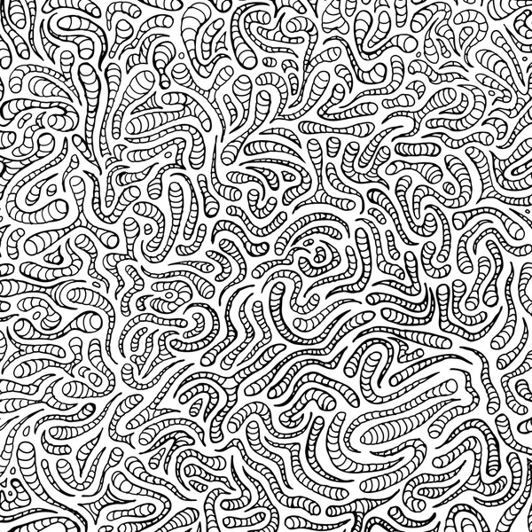 Doodle Hand Drawn Pattern For Coloring Book — Stock Illustration Doodle Hand Drawn Pattern For Coloring Book Royalty Free Stock Vectors