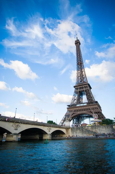 Fantastique Tour Eiffel à Paris — Photo