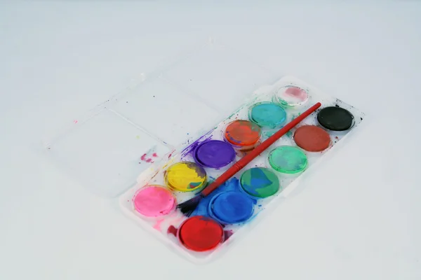 Water color set. Painting set. — Stock Photo, Image