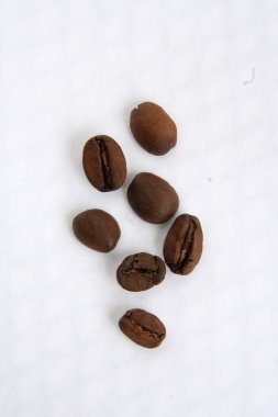 Kavrulmuş kahve çekirdeği.