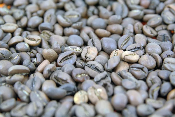 Roasted coffee beans. Coffee beans.