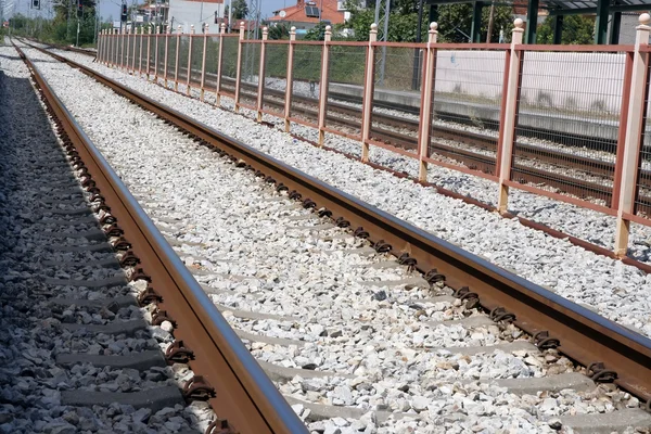 Järnvägsstation — Stockfoto