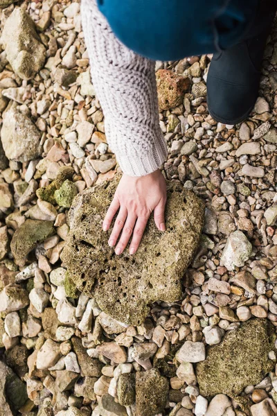 Siente la naturaleza — Foto de Stock