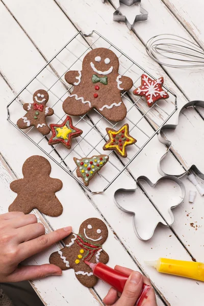 Gingerbread men — Stock Photo, Image