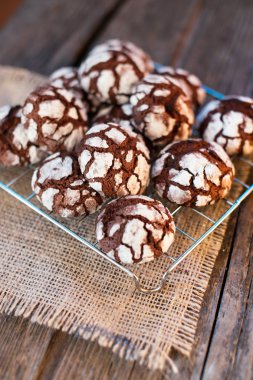 Chocolate Crinkles clipart