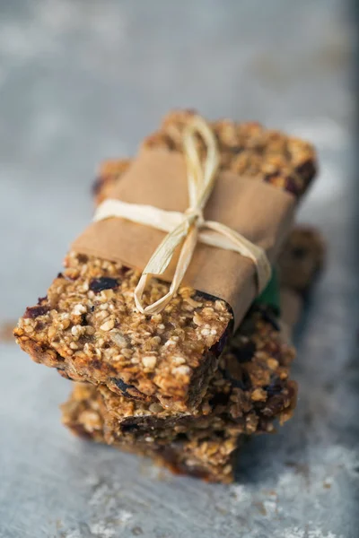 Delicious granola bars — Stock Photo, Image