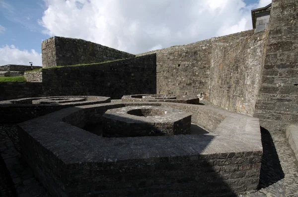 Fort charles mauern, kinsale, irland — Stockfoto