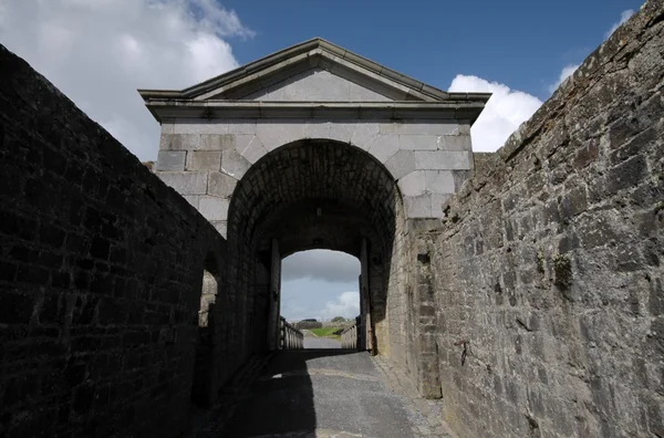 Vstupní brána do pevnosti Charles — Stock fotografie