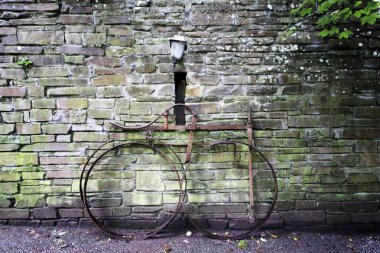 Old bike in Bunratty village, Ireland
