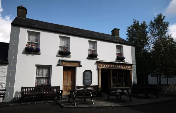 Restaurant in bunratty folk village, Ierland — Stockfoto