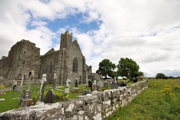 Quin Abbey ruins, Ireland — Stock Photo, Image