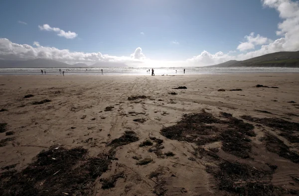 Landschaft am Zoll Strand, irland — Stockfoto