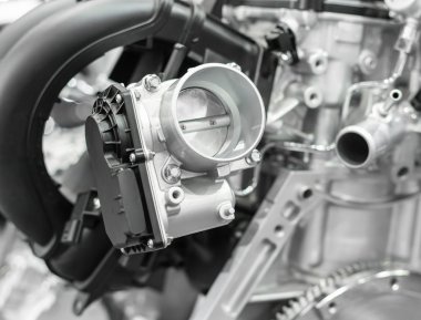 Araba motor bölümü ayrıntı