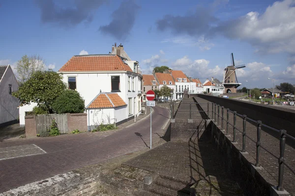 Haven voorzijde van wijk bij duurstede — Stockfoto