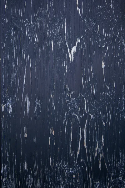 Fundo consistindo de madeira com tinta azul preto descascamento — Fotografia de Stock