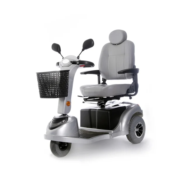 Motorized mobility scooter fot elderly people — Stock Photo, Image