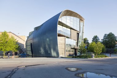 Finlandiya Helsinki başkentinde Kiasma modern Sanat Müzesi
