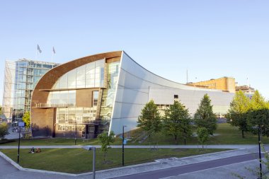 Finlandiya Helsinki başkentinde Kiasma modern Sanat Müzesi