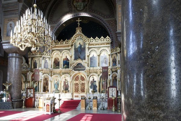 Εσωτερικό του Ουσπένσκι καθεδρικός ναός του Ελσίνκι — Φωτογραφία Αρχείου
