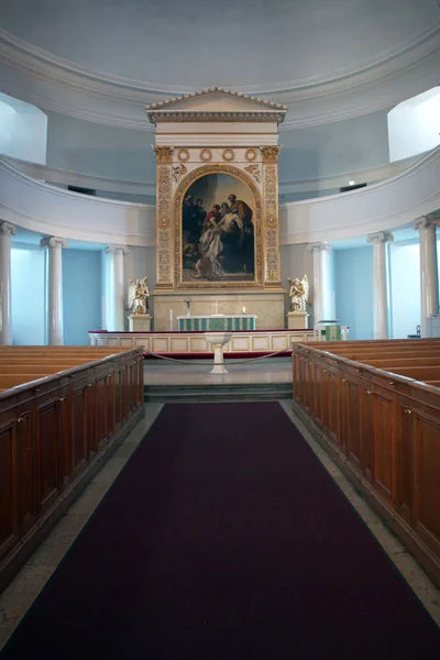 Altare nella cattedrale di Helsinki — Foto Stock