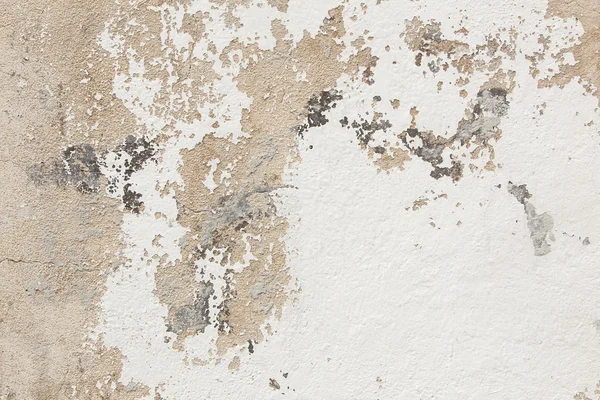 Modello di stucco rotto e vernice sulla parete — Foto Stock