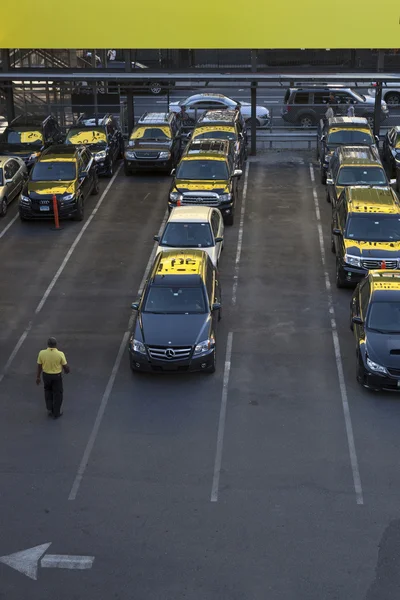 Parking w Nowym Jorku widziana z góry — Zdjęcie stockowe