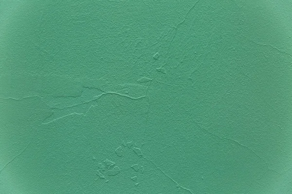 Die Oberfläche Einer Türkisfarbenen Betonwand Mit Rissen Hintergrund Raum Für — Stockfoto