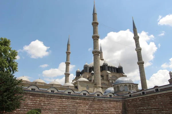 Mezquita Edirne Selimiye Turquía Mezquita Selimiye Fue Construida Por Mimar — Foto de Stock