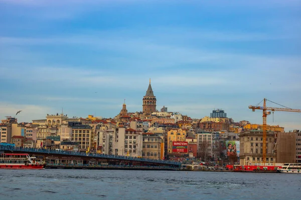 Stanbul Türkiye 2021 Galata Kulesi Stanbul Şehri Stanbul Git Stanbul — Stok fotoğraf