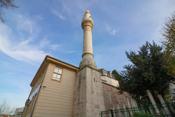 Meczet Kaptanpasa Uskudarze Architektura Osmańska Ramadan Uskudarze Meczet Istambule Ramadan — Zdjęcie stockowe