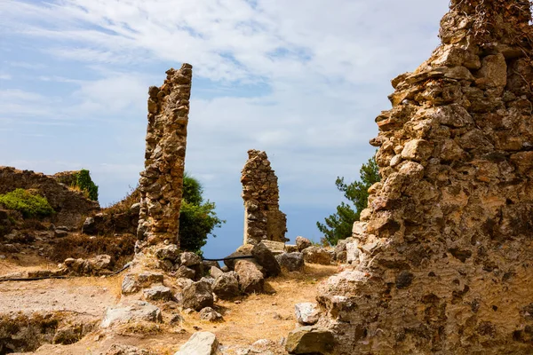 Syedra Ruines Ville Antique Alanya Antalya Turquie Des Ruines Syedra — Photo