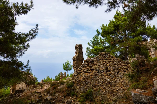 Syedra Ruines Ville Antique Alanya Antalya Turquie Des Ruines Syedra — Photo