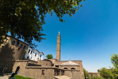 Diyarbakır 'daki Hazreti Süleyman Camii. Ramazan veya İslami konsept fotoğrafı.