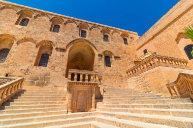 Mor Hananyo veya Saffron Manastırı. Suriye Ortodoks Manastırı.