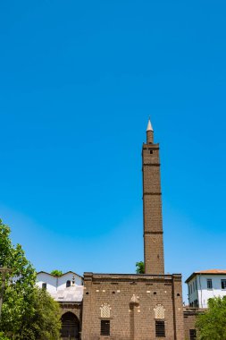 Diyarbakır 'daki Hazreti Süleyman Camii. Vsiit Diyarbakır konsept fotoğrafı.