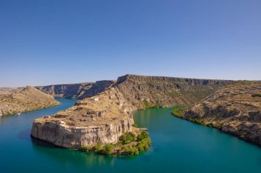 Fırat ile Gaziantep 'te Rumkale.