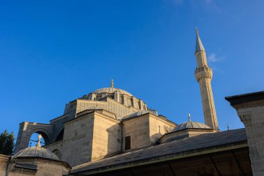 Kilic Ali Paşa Camii, gün batımında. İstanbul konsept arkaplan fotoğrafını ziyaret et.