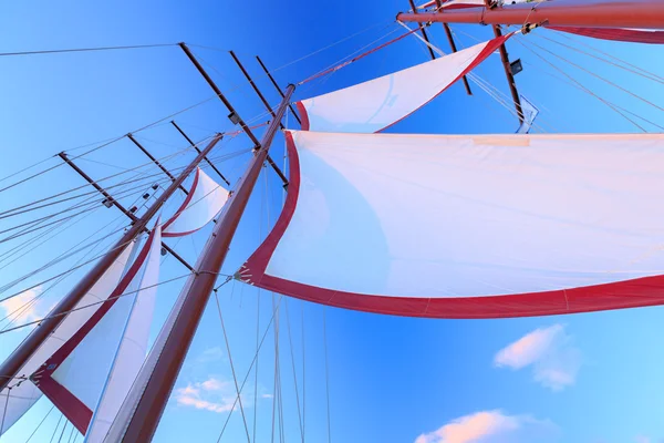 Ship with sails — Stock Photo, Image