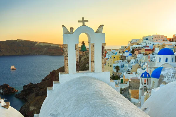 Santorini-Insel in Griechenland. — Stockfoto