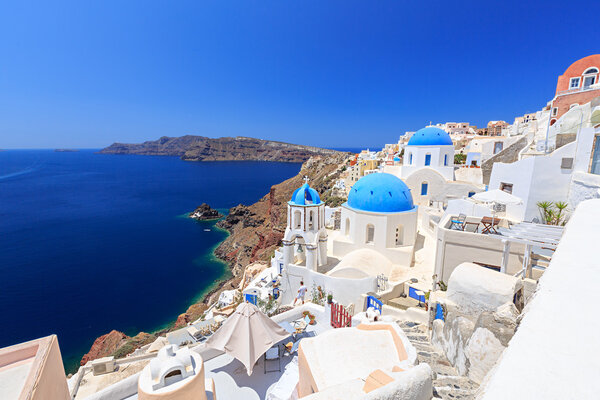 Santorini island