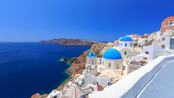 Santorini island