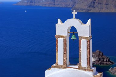 Yunan Santorini adası