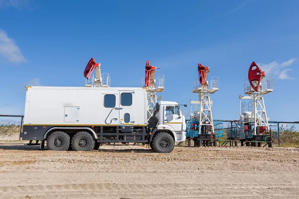 Industria del petróleo y el gas — Foto de Stock