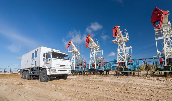 Indústria do petróleo e do gás — Fotografia de Stock