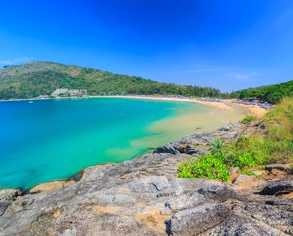 Phuket Beach on the island in Thailand — Stock Photo, Image