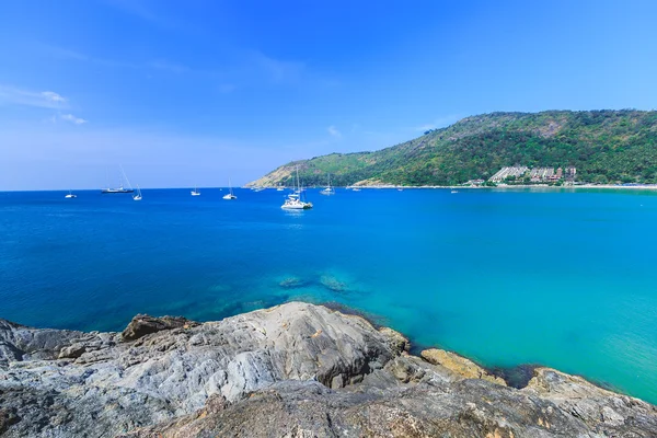 Phuket Beach on the island in Thailand — Stock Photo, Image